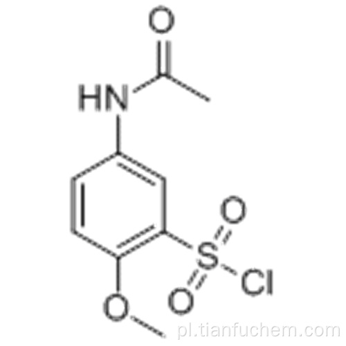 Chlorek 5-acetyloamino-2-metoksybenzenosulfonylu CAS 5804-73-9